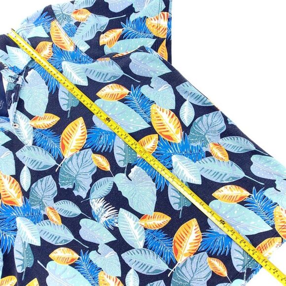 TOMMY BAHAMA Pima Cotton Short Sleeve Golf Resort Polo Men XL Tropical Print - Picture 4 of 7